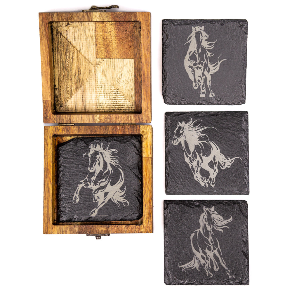 Coasters - Slate - Set Of 4