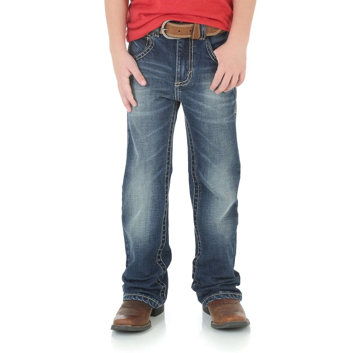 Wrangler Boy's 20X 42 Vintage Boot Regular Fit Jean - Midland