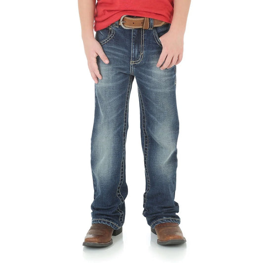 Wrangler Boy's 20X 42 Vintage Boot Regular Fit Jean - Midland