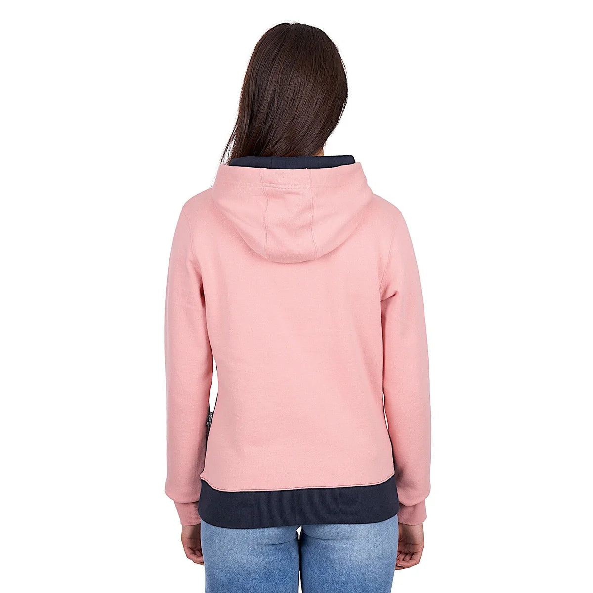 Wrangler Women's Brooke Hoodie - Rose/Navy