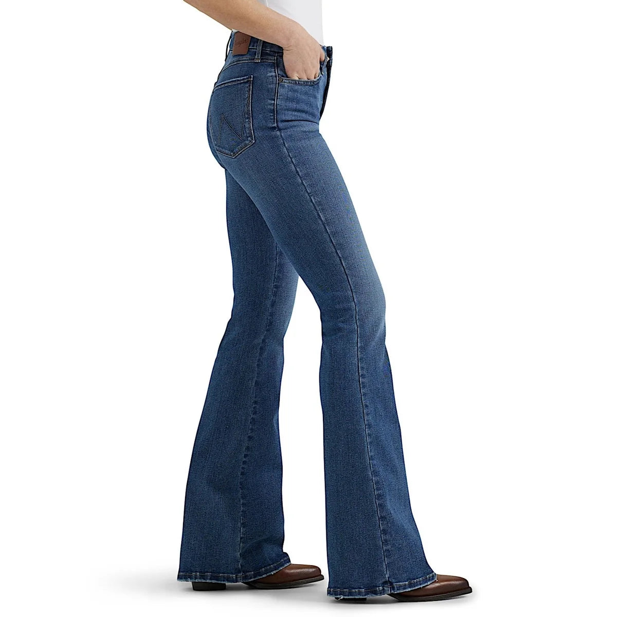 Wrangler Women's High Rise Bespoke Flare Jean - Lily