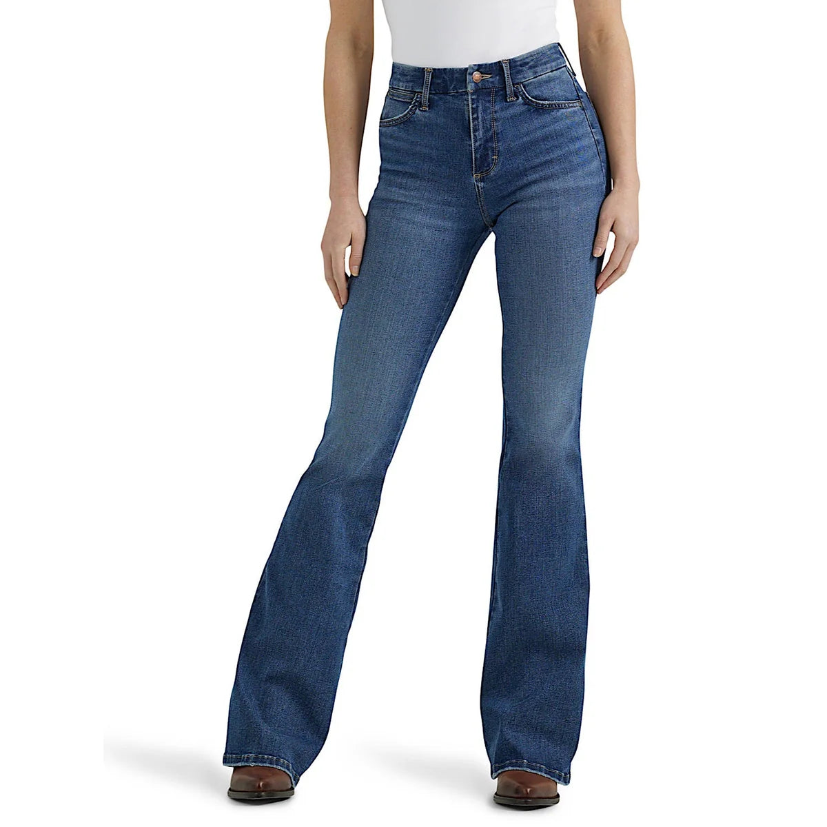 Wrangler Women's High Rise Bespoke Flare Jean - Lily