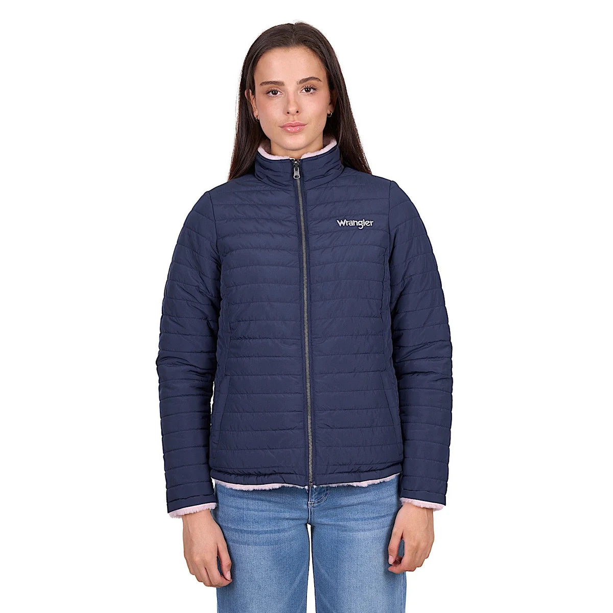 Wrangler Women's Marta Reversible Jacket - Navy